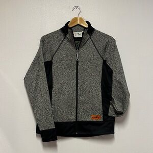 San Francisco Giants women’s Gray and Black Track Jacket Small